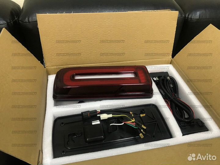 Стопы фонари LED темные стиль 2022 гелик W463