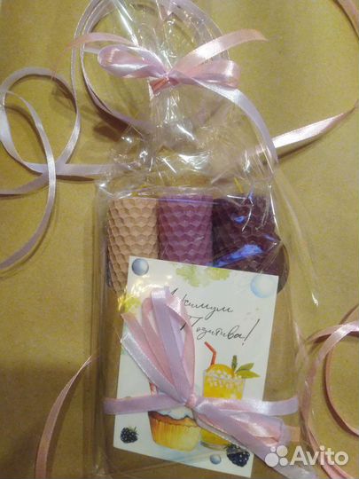 Свечи из вощины