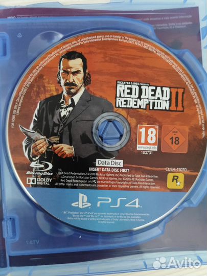 Игра Red Dead Redemption 2 для Ps4