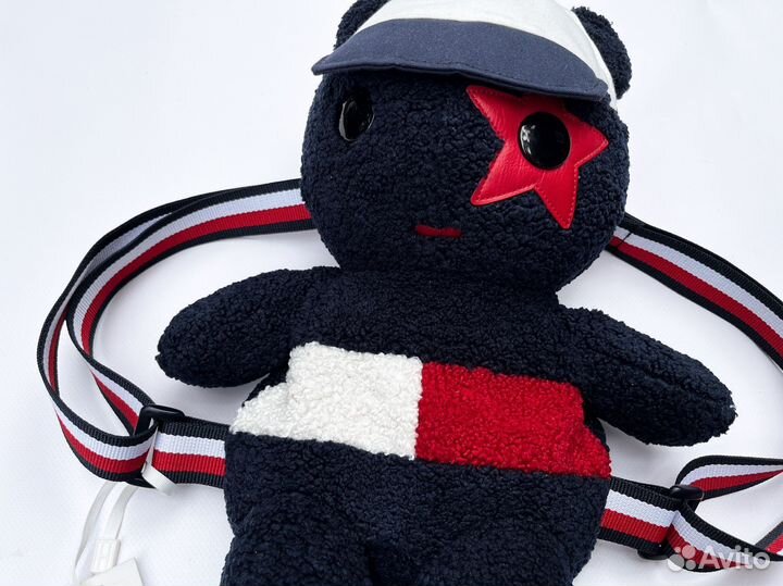 Новый рюкзак tommy hilfiger детский игрушка мишка