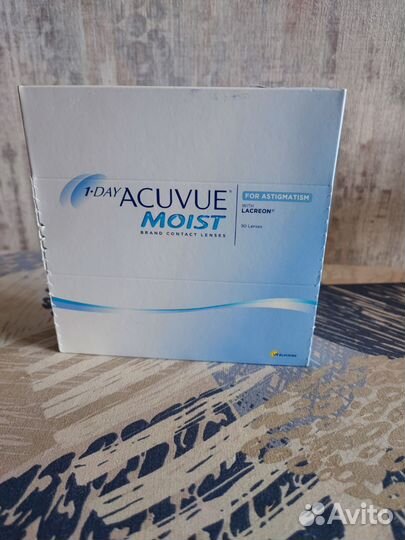 Линзы контактные однодневные acuvue