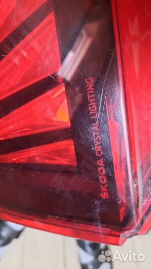 Задний левый фонарь skoda a8