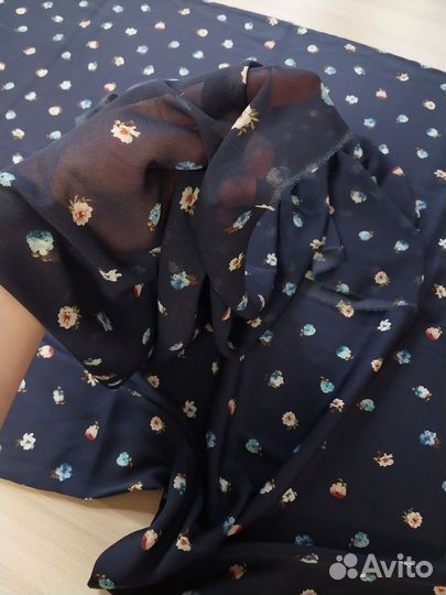 Ткань искусственный шелк и шифон