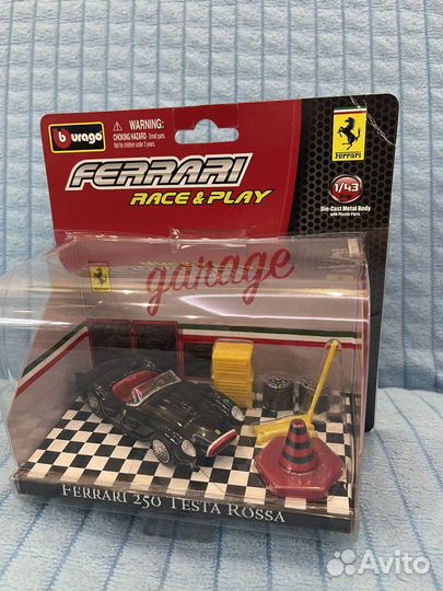 Ferrari burago 1/43 и 1/64