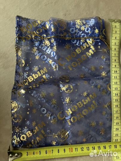 Мешки подарочные - Новый год 2025