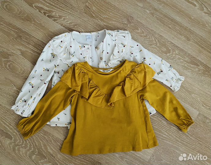 Блузки для девочки 3-4 года