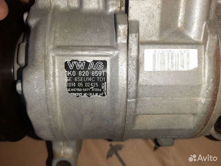 Радиатор кампресор на фольцфагин джетта