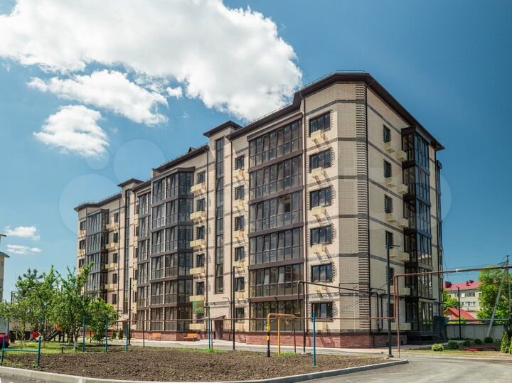 2-к. квартира, 61,7 м², 1/6 эт.