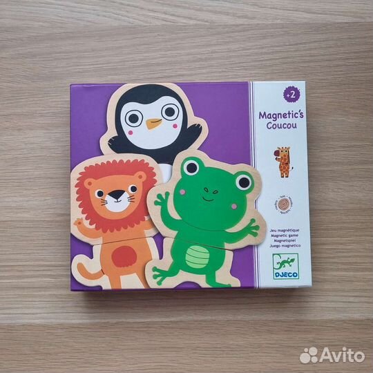 Магнитный пазл djeco magnetics coucou