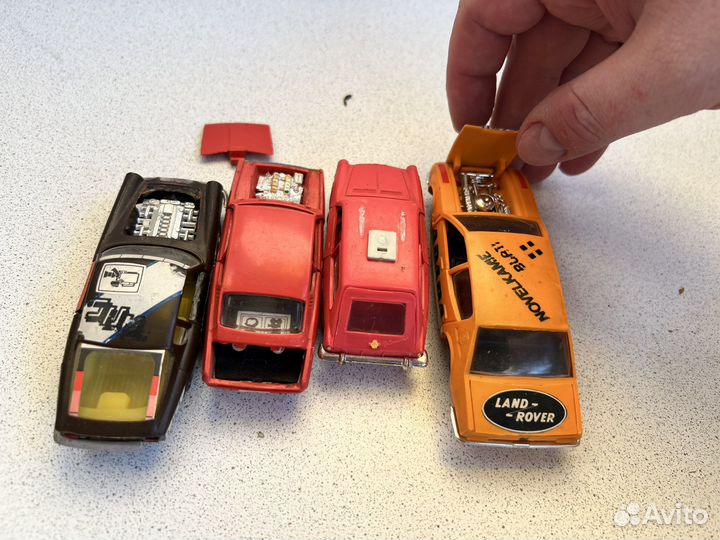 Старые модельки машин