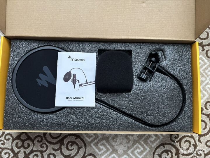 Maono Микрофон для подкастов maono AU-PM320S