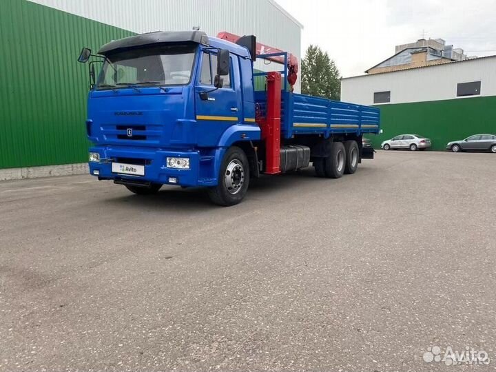 КАМАЗ 65117-62 с КМУ, 2011