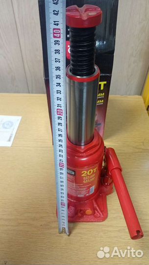Домкрат гидравлический бутылочный 20 тонн