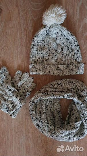 Шапка для девочки Next, 2 комплекта, 7-10 лет