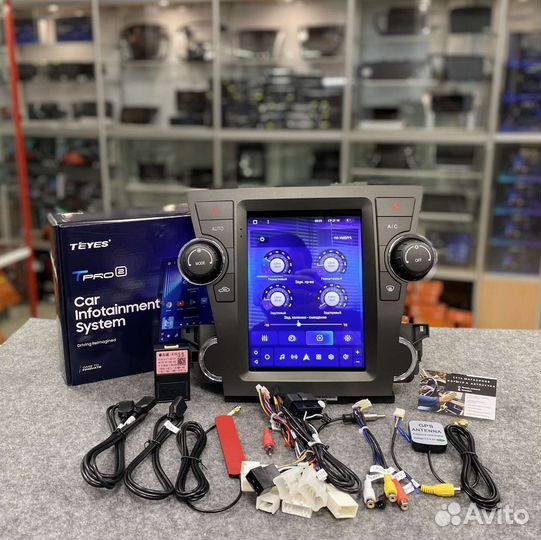 Штатная магнитола Toyota Highlander 2 07-13 tpro2