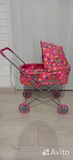 Детская коляска + куклы