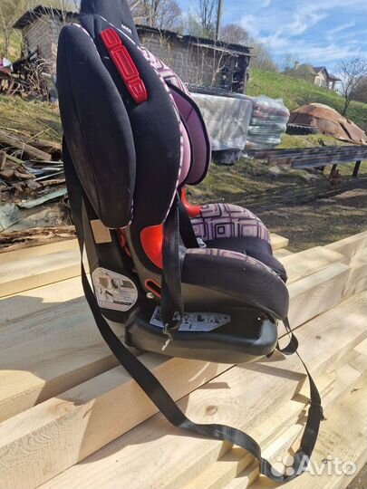 Детское автокресло 9- 18 кг с isofix