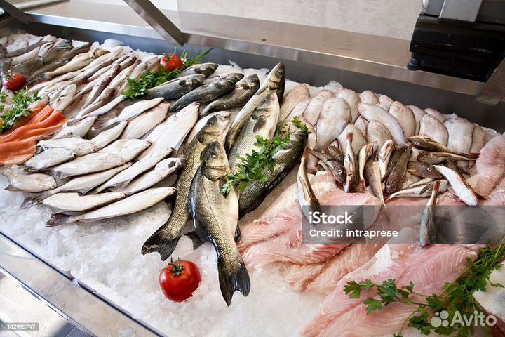 Продавец на рыбу