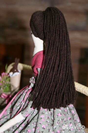 Интерьерная кукла тильда, подарок ручной работы