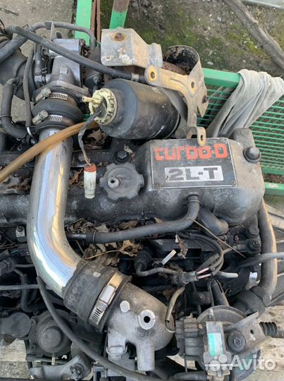 Двигатель на toyota land cruiser