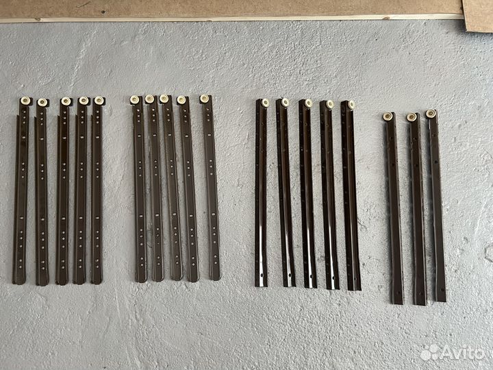 Направляющие для выдвижных ящиков