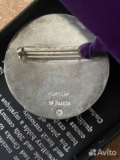 Кулон подвеска брошь Olirna авторская бижутерия