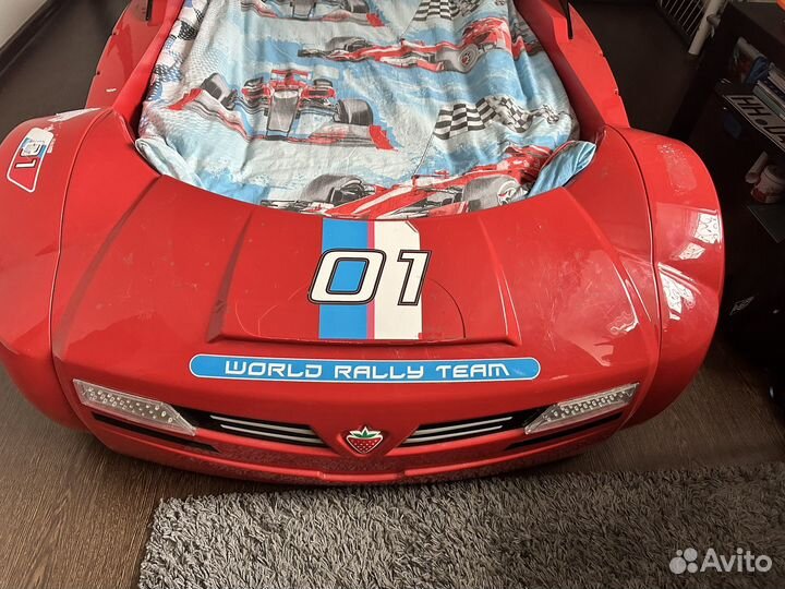 Кровать машина для мальчика бу