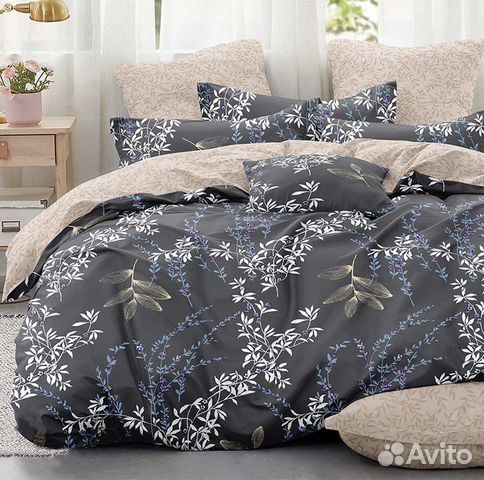 Постельное белье поплин 1,5