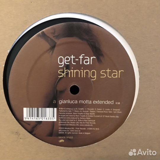 12’’ Виниловая пластинка Get-far - shinning star