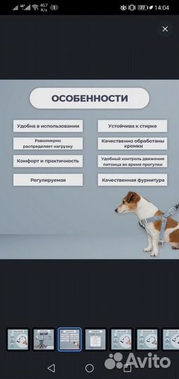 Шлейка для маленькой собаки, кошки или грызуна