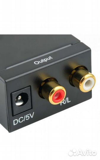 Конвертер оптика на RCA