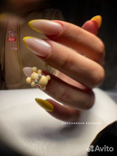 Маникюр, гель лак, наращивание