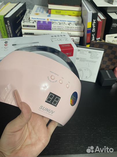 Маникюрная лампа sunuv SUN6 48 Вт Smart 2.0