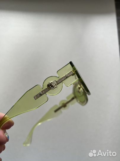 Очки Versace Medusa оригинал - VE2235 зеленые