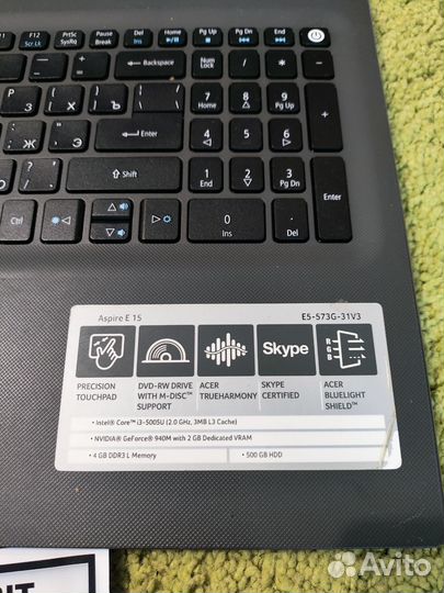 Acer игровой соre i3/GF940/8gb