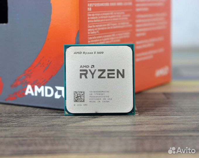 Процессор AMD Ryzen 5 1600 OEM