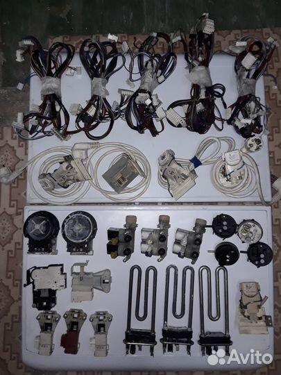 Все запчасти для стиральных машин indesit,ariston