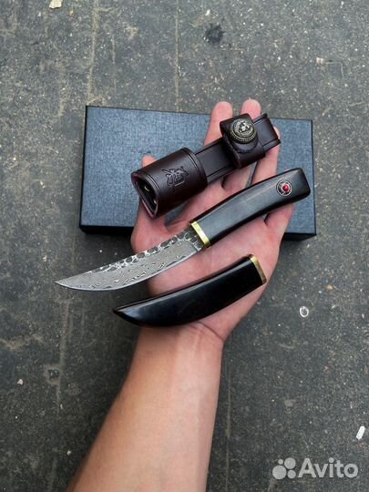 Нож подарочный Султан из дамасской стали