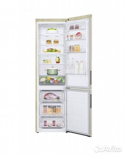 Холодильник LG GA-B 509 cesl Бежевый