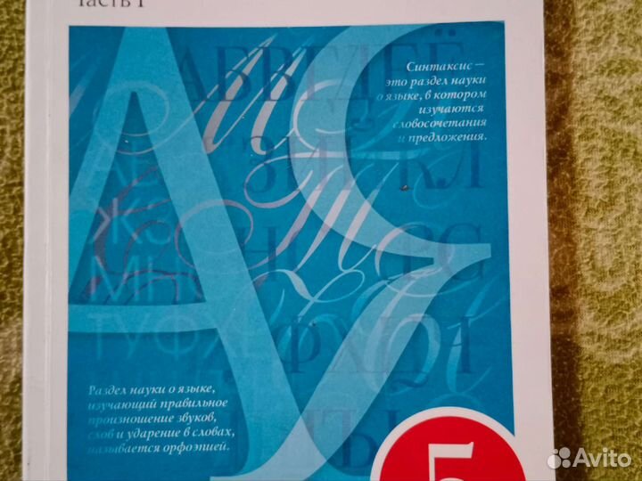 Русский язык 5 класс в 2 частях Разумовская