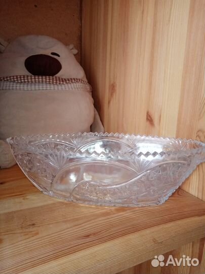 Ваза хрустальная СССР