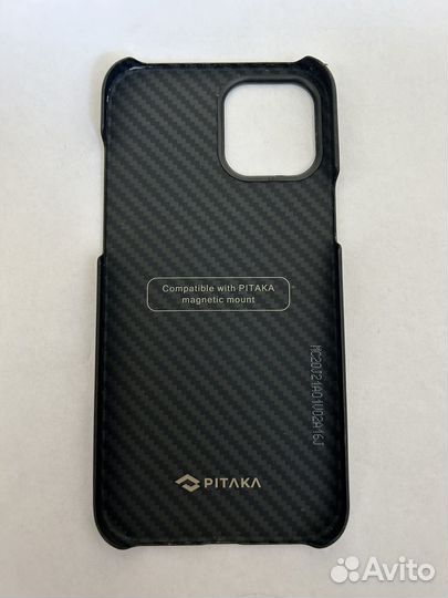 Чехол pitaka кевлар на iPhone 12 pro max