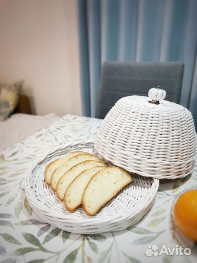 Хлебница декоративная плетеная