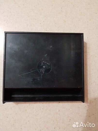 Пластиковая коробка для хранения бумаги СССР