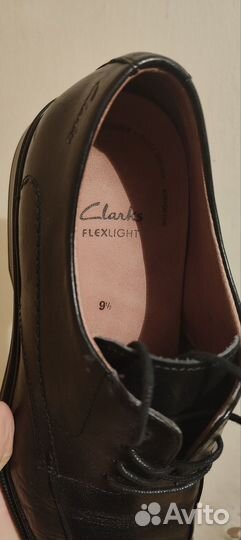 Мягчайшие Англия Clarks Туфли Ботинки Лоферы Дерби