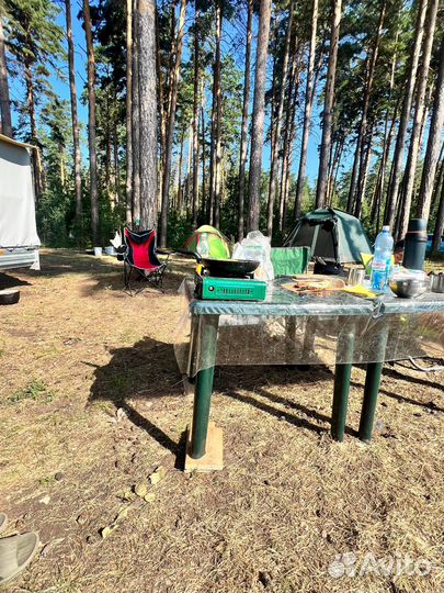 Аренда палатки шатер спальники каремат стол стулья