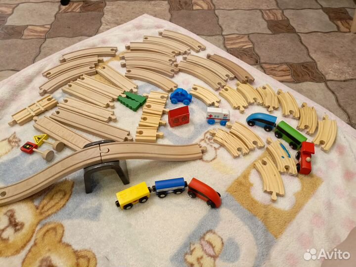 Деревянная железная дорога IKEA