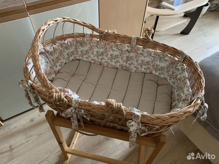 Люлька колыбель плетеная