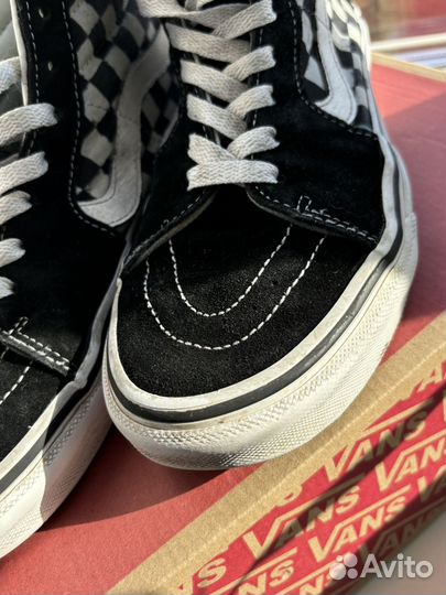 Кеды vans высокие