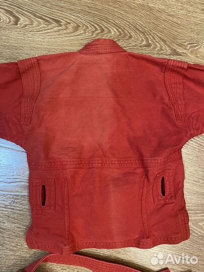 Самбовка и борцовки для мальчика 122-128